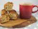 Buttermilk Cranberry rusks and a cup of coffee