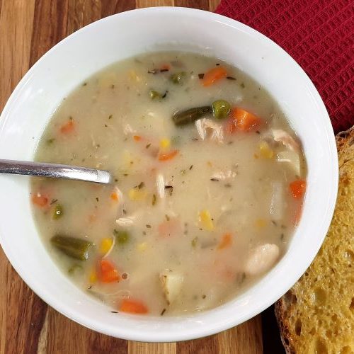 Budget Chicken Soup - Melby's Post