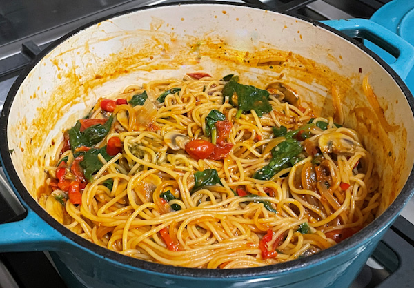 One Pot Pasta - Melby's Post